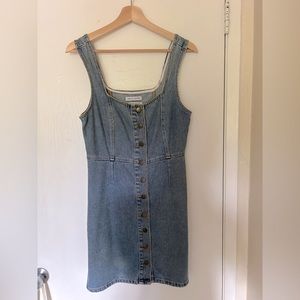 Urban Outfitters Denim Overall Dress